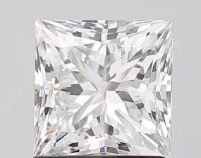 1.51-Carat Princess Shape Lab Grown Diamond