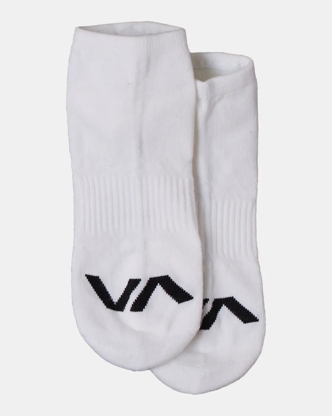 3 Pack Sport Logo Super No-Show Socks - White