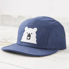 5 Panel Cap (Navy  Polar Bear)