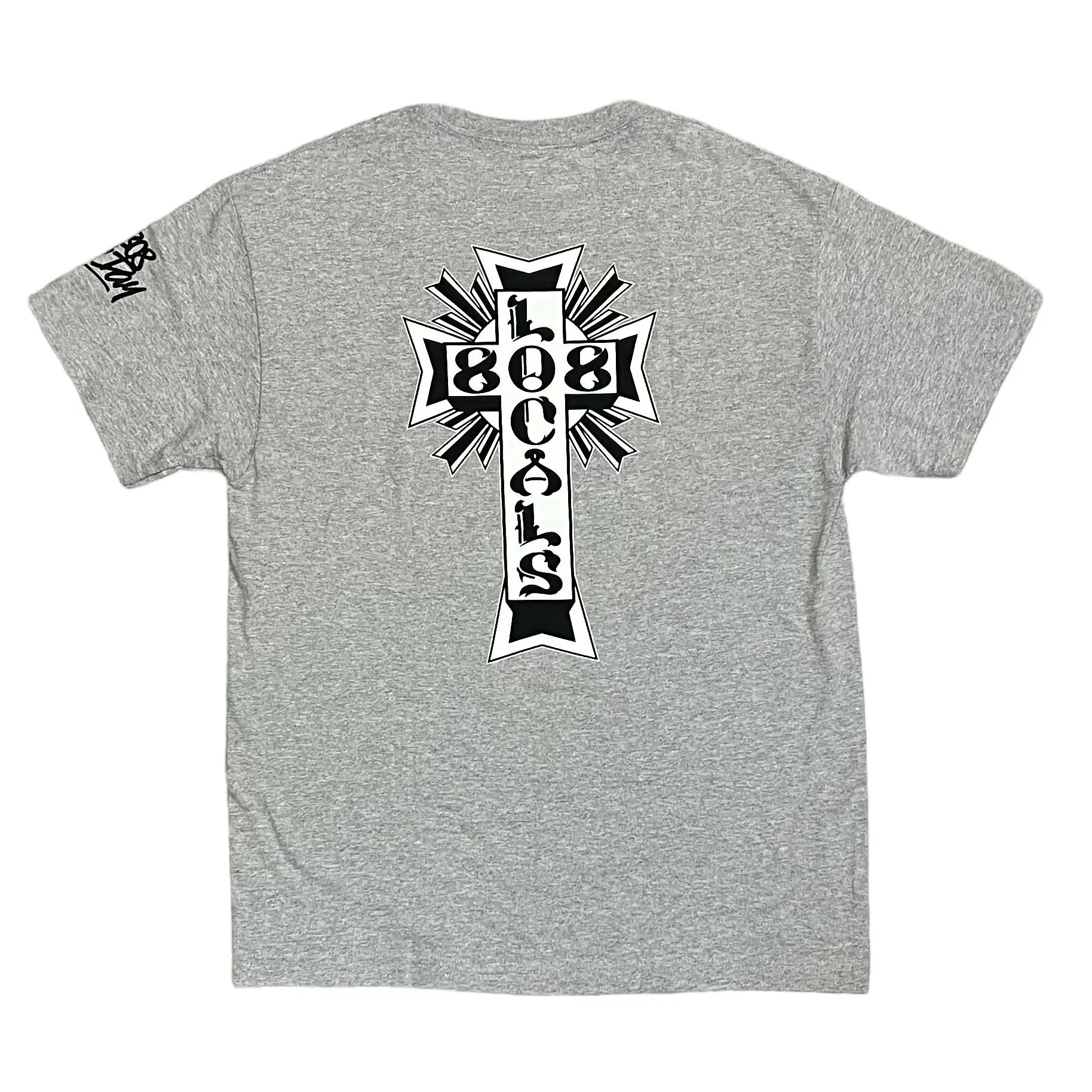 808ALLDAY Athletic Grey 808 Locals T Shirt