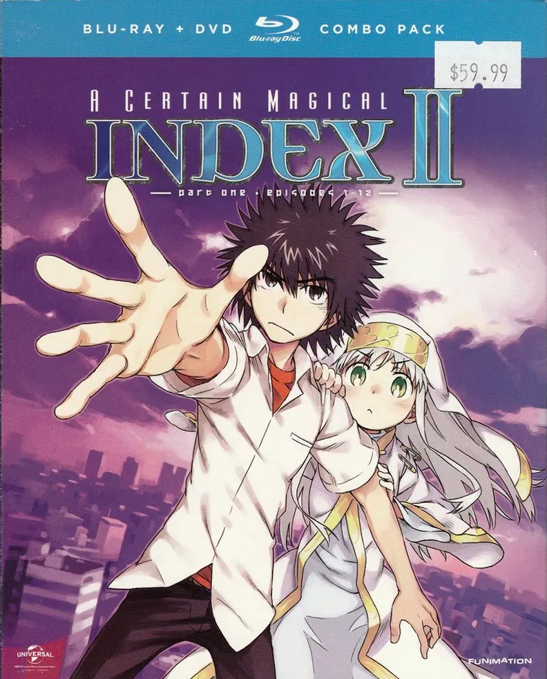 A Certain Magical Index II Part 1 Blu-ray/DVD Combo Pack