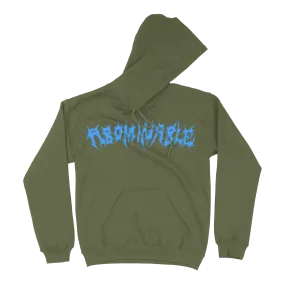 Abominable Electronics "Logo" Premium Army Hooded Sweatshirt