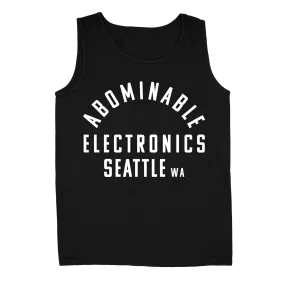 Abominable Electronics "Seattle" Black Tank Top