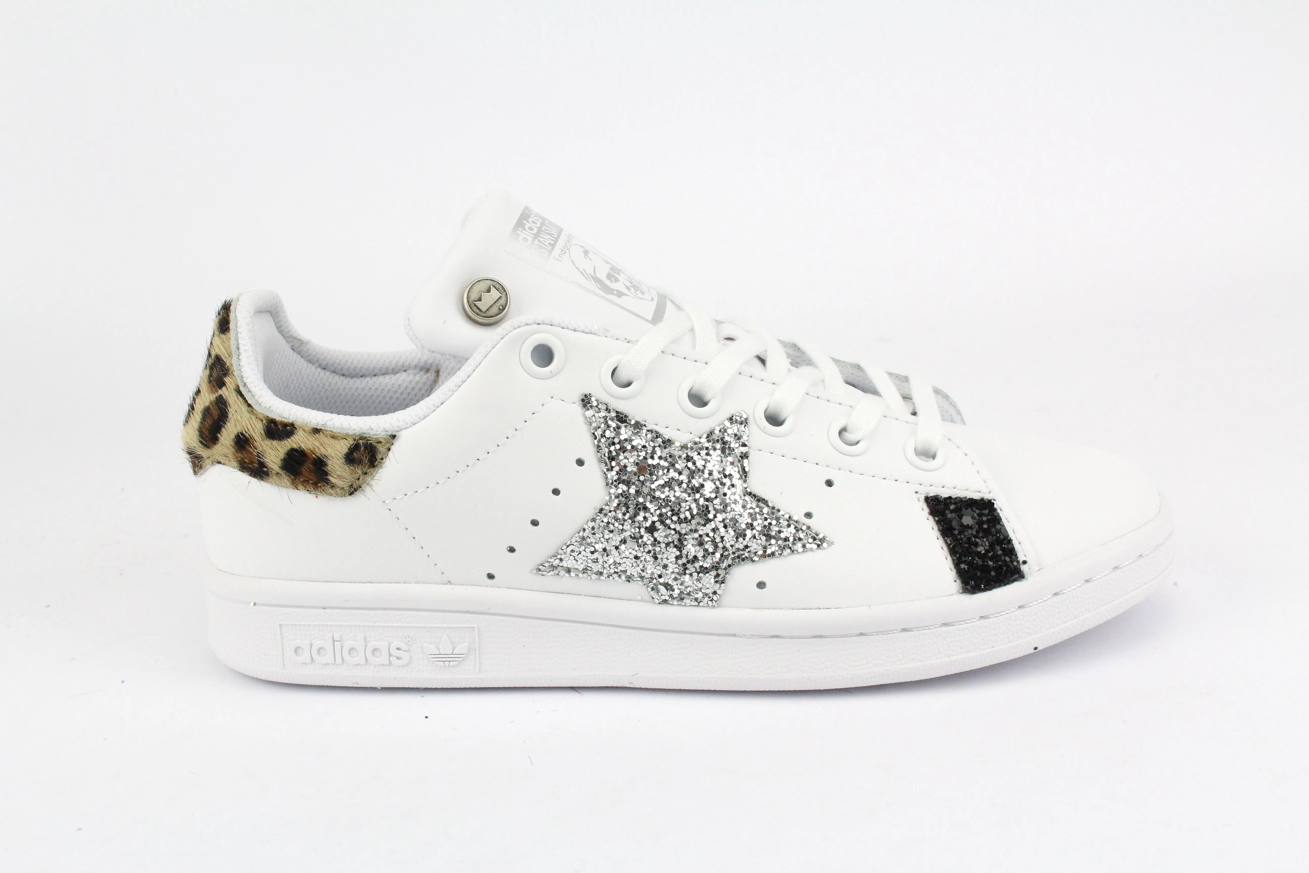 Adidas Stan Smith Stella Silver Glitter & Maculate