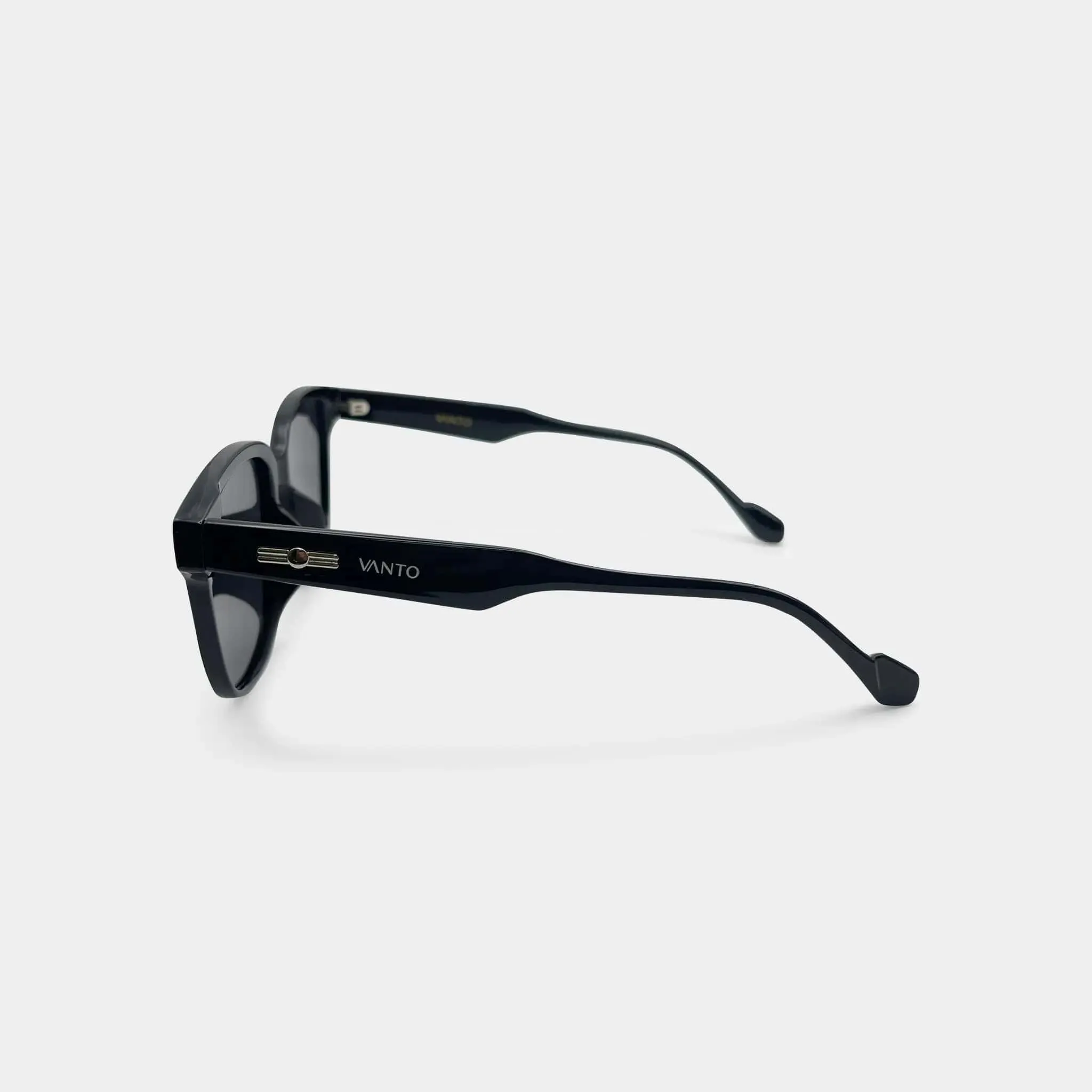 Alonso Black TR90 Oversized Square Frame