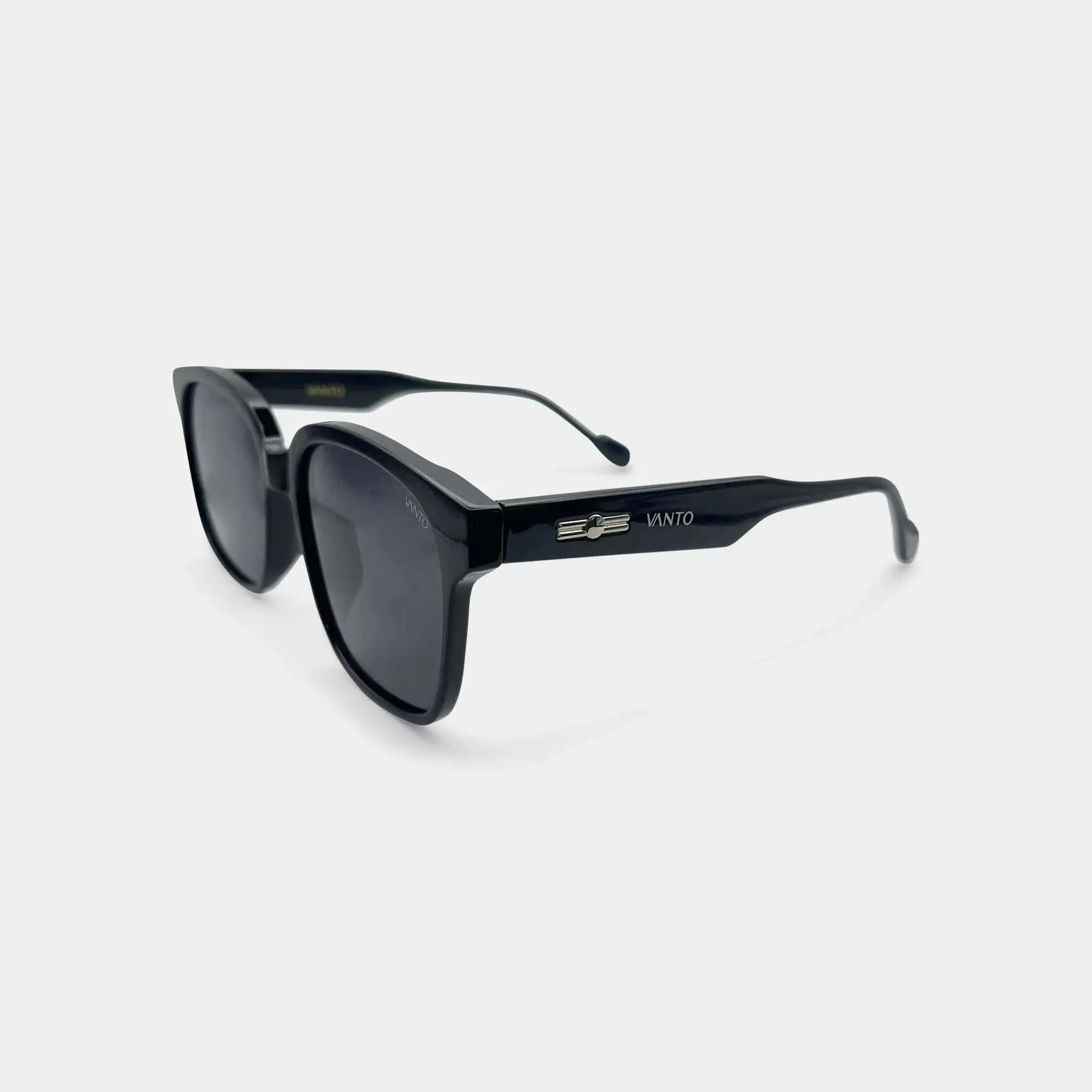 Alonso Black TR90 Oversized Square Frame