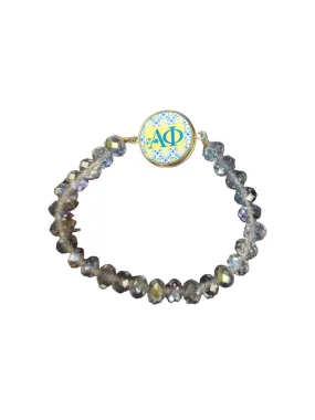 Alpha Phi Crystal Bracelet | Show Your Sorority Spirit