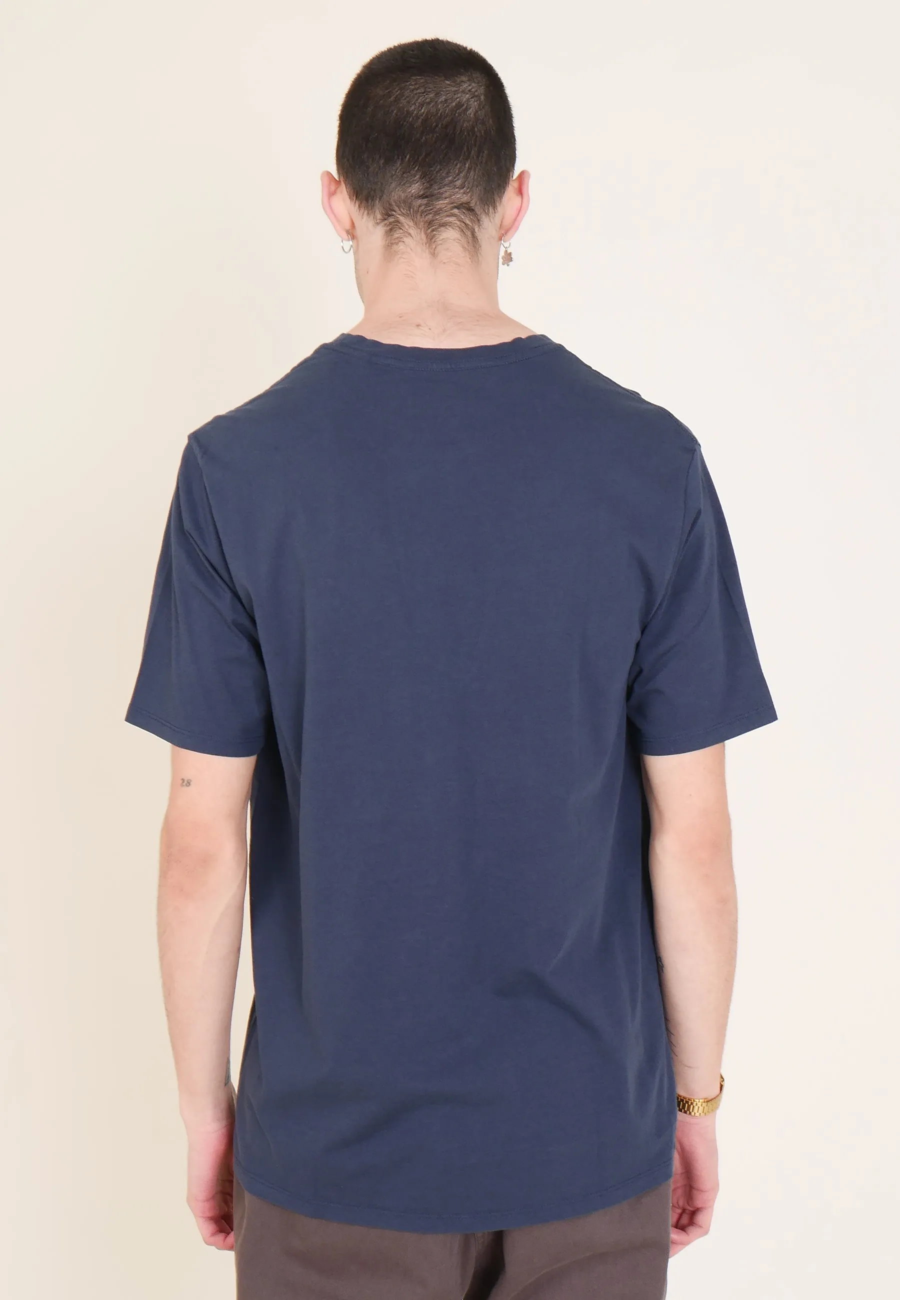 Alpine Icon Regenerative Organic Pilot Cotton T-Shirt - new navy