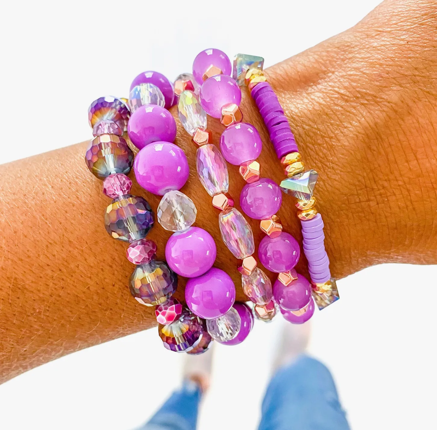 Always Essential Beaded Bracelet Stack