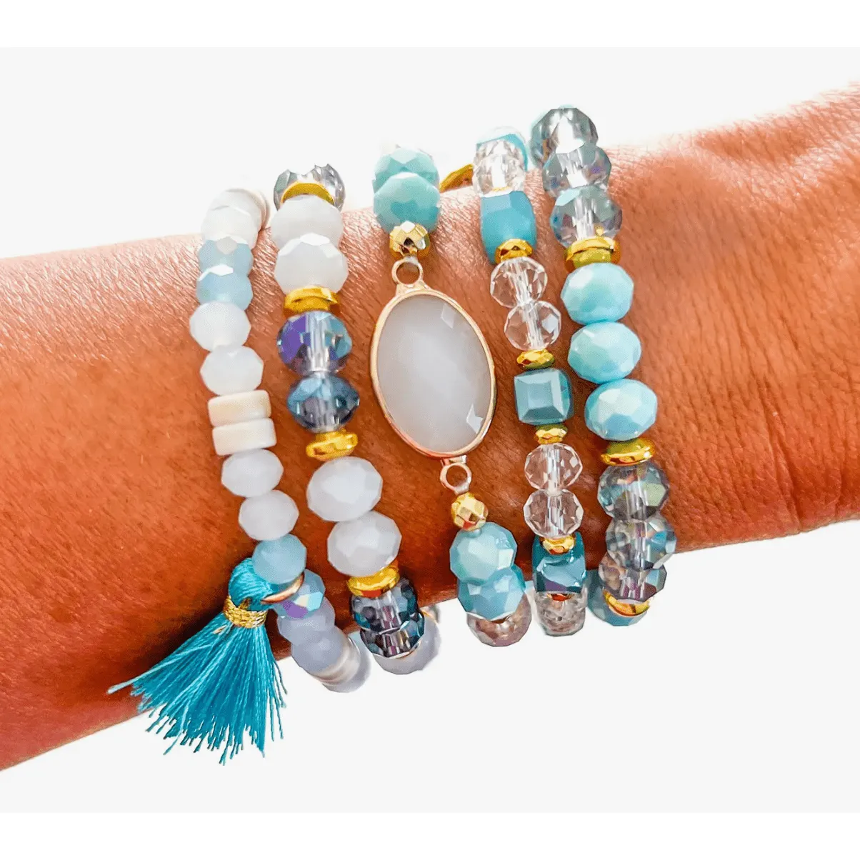 Always Essential Beaded Bracelet Stack