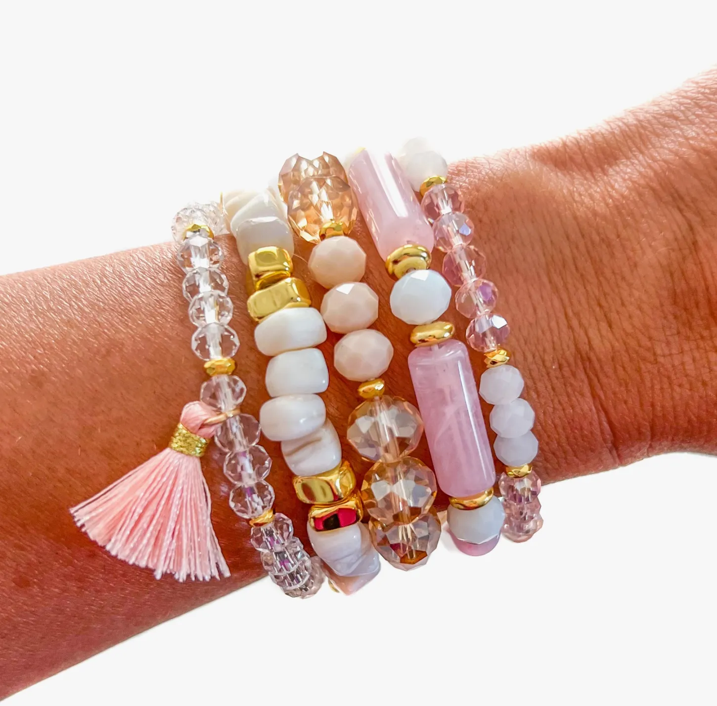 Always Essential Beaded Bracelet Stack