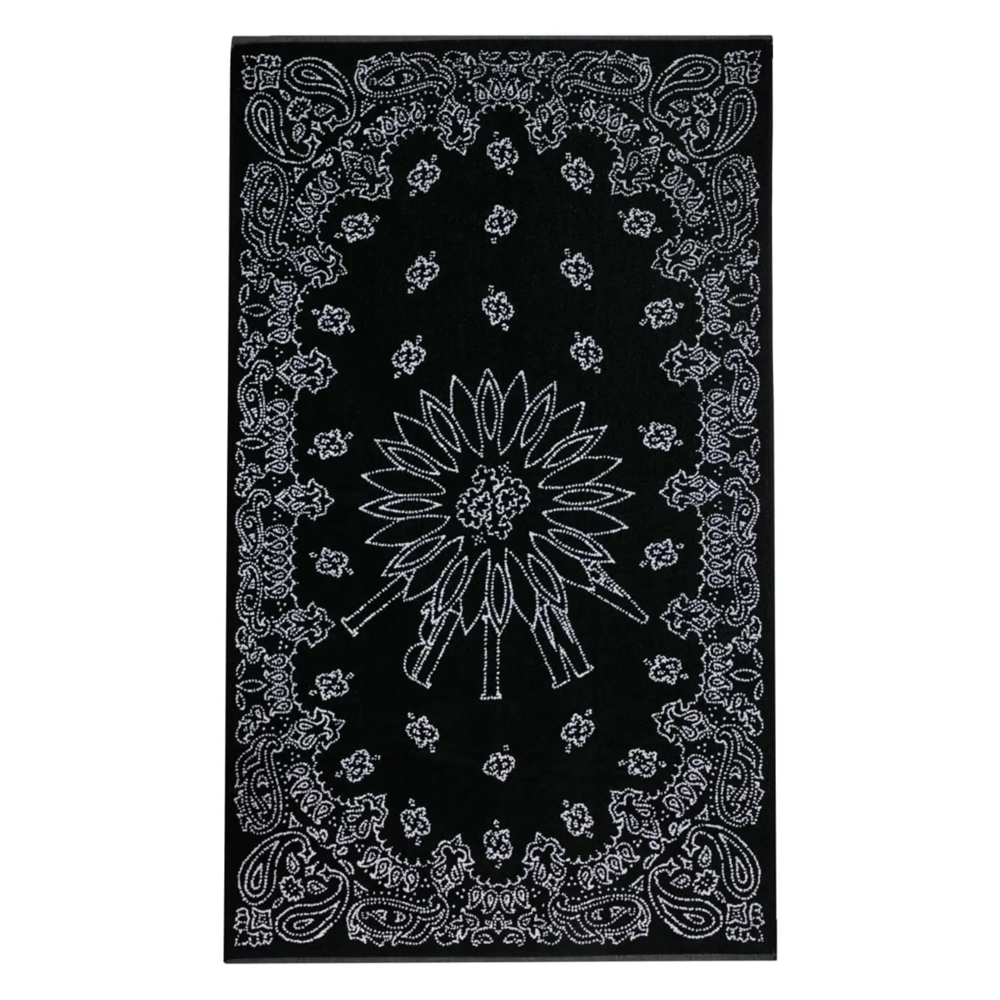 Amiri Bandana Black Towel