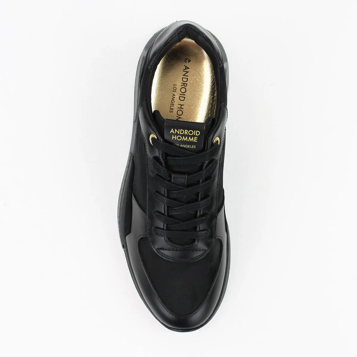 Android Homme - El Matador Monochromatic Camo Trainers In Black