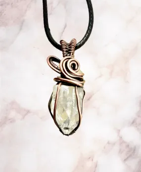 Apophyllite Wire Wrapped Point