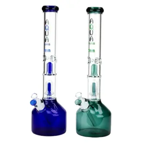 AQUA Glass Bong with Showerhead Percolator