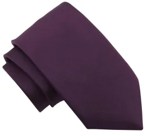 Aubergine Wedding Tie