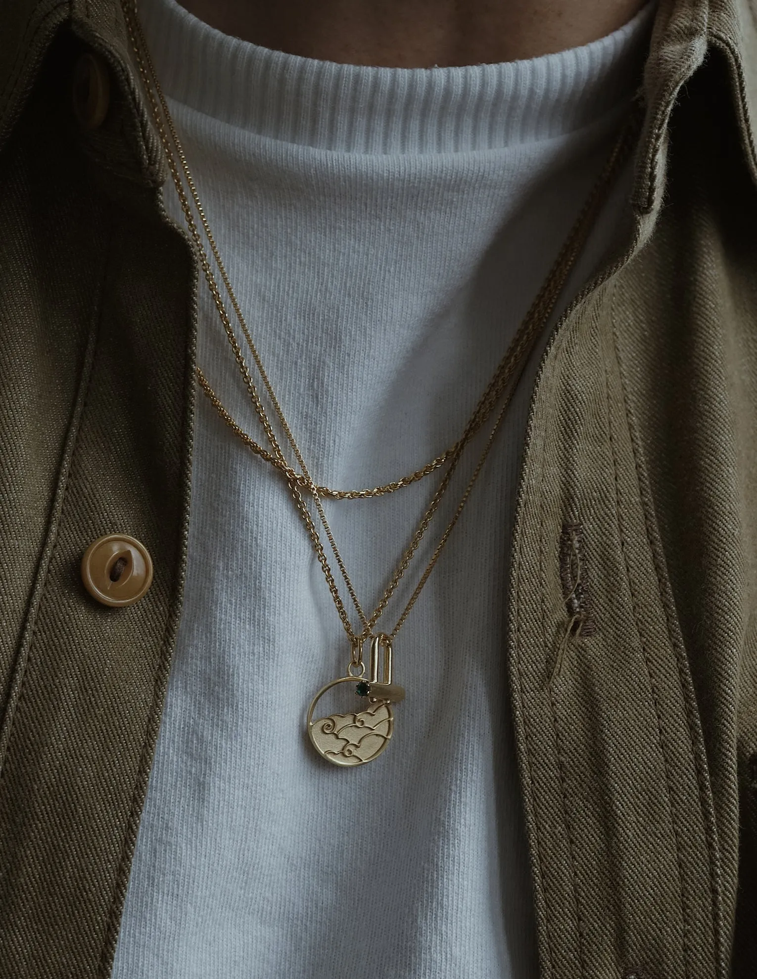 Avery Necklace <br> Gold Vermeil