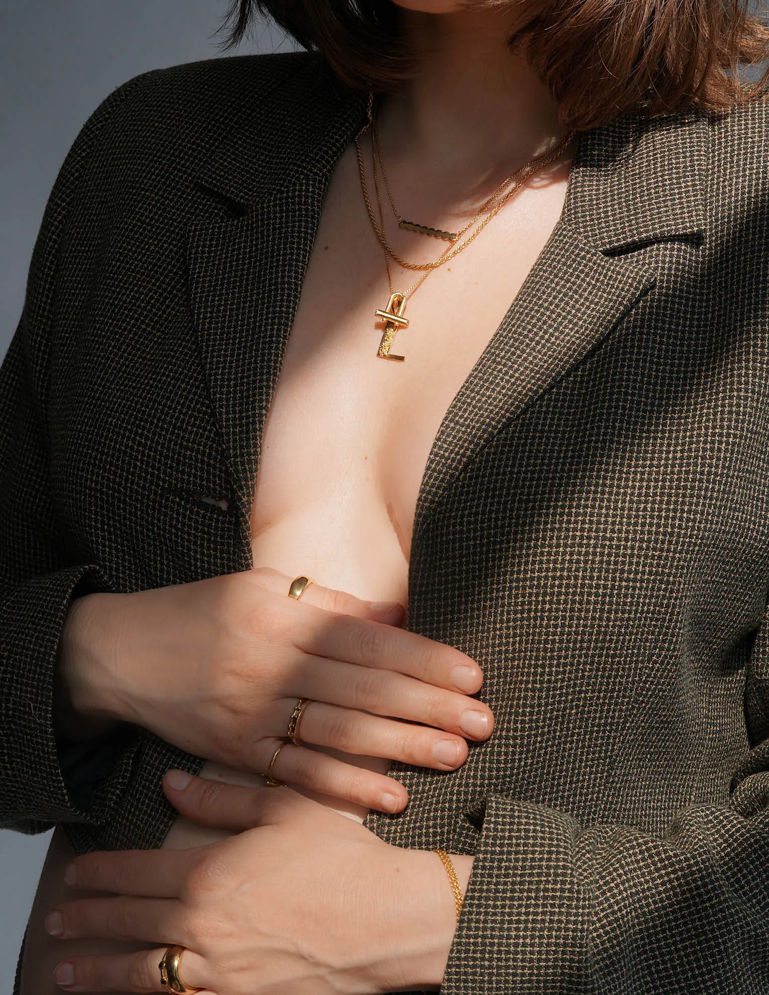 Avery Necklace <br> Gold Vermeil