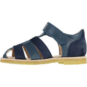 Bailey sandal suede stripes - navy