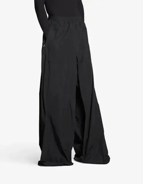 Balenciaga Black Double Front Tracksuit Trousers