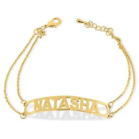 Bar Nameplate Bracelet