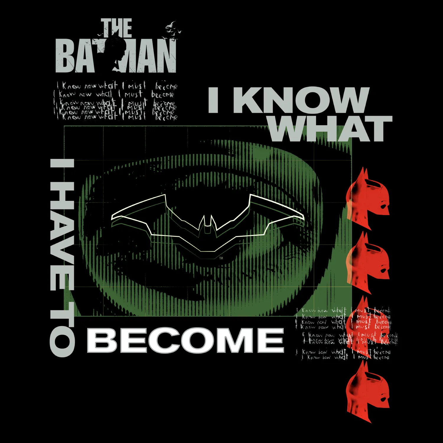 Batman - The Batman I Know What I Must Become Tee