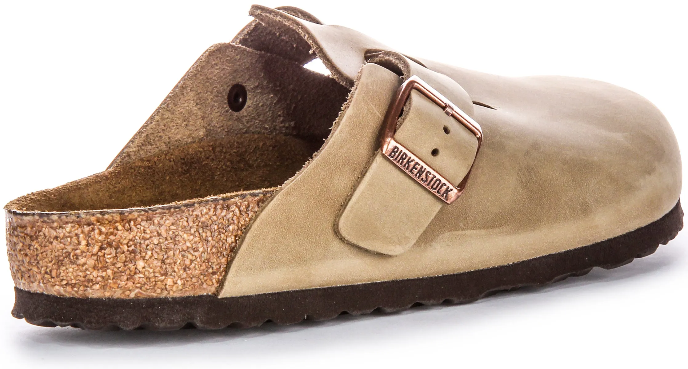 Birkenstock Boston Bs In Tobacco | Regular Fit