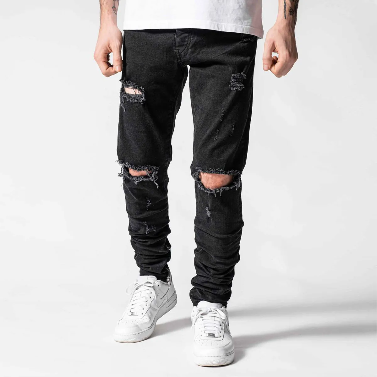 Black Mono Essential Jeans