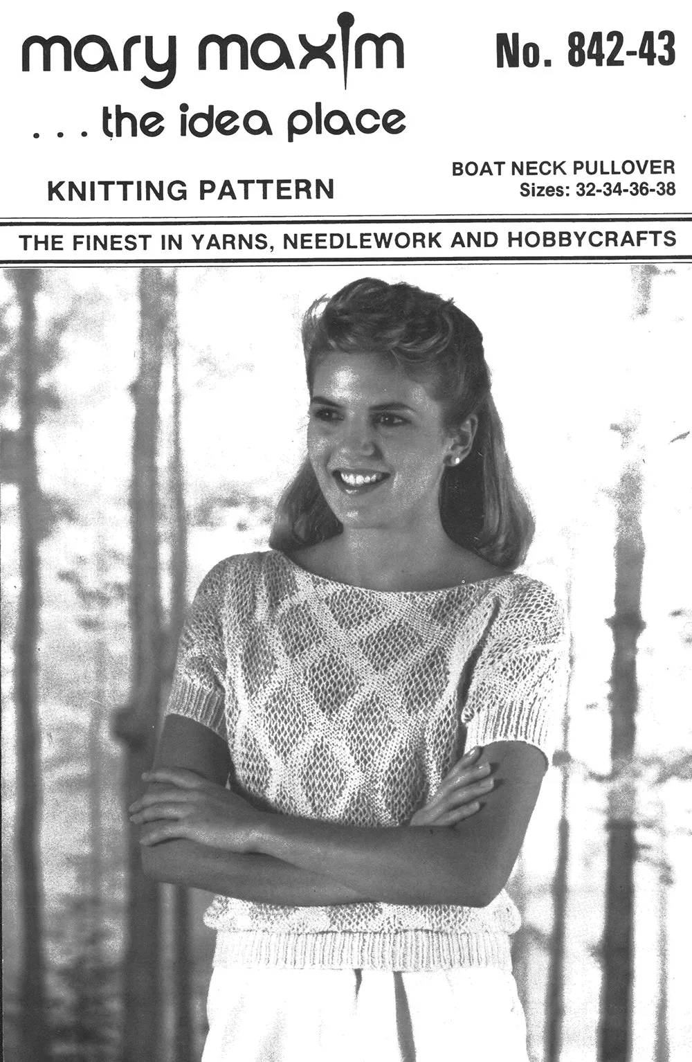 Boat Neck Pullover Pattern