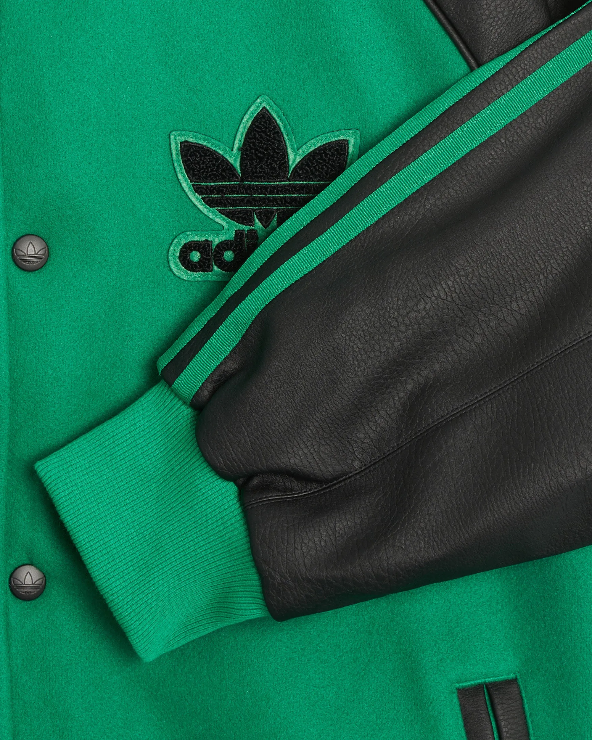 Bomber Adidas Originals Sst Varsity Green Black