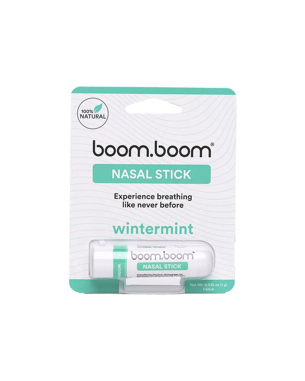 BoomBoom Wintermint Energizing Inhaler