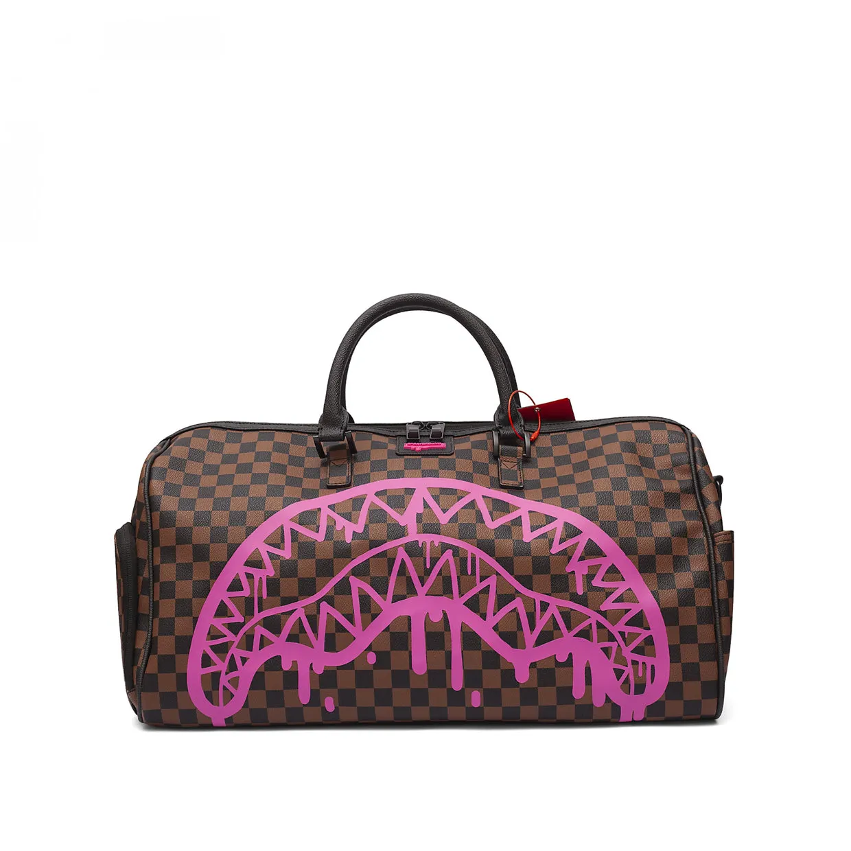 Borsone Sprayground Pink Drip Marrone Multicolor