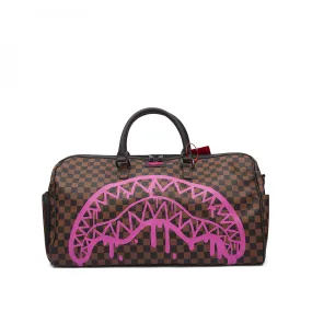 Borsone Sprayground Pink Drip Marrone Multicolor