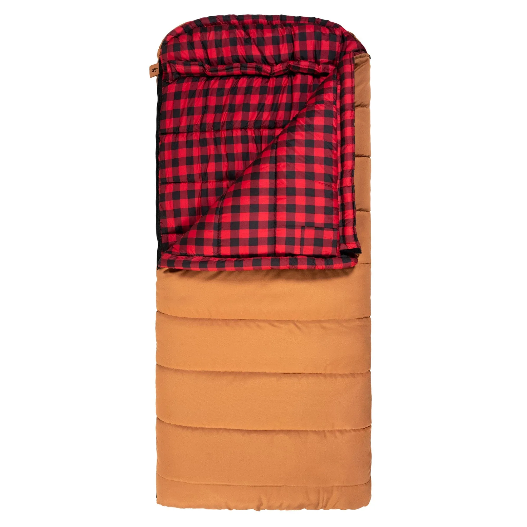 Bridger -35˚F Canvas Sleeping Bag with Cotton Flannel Lining