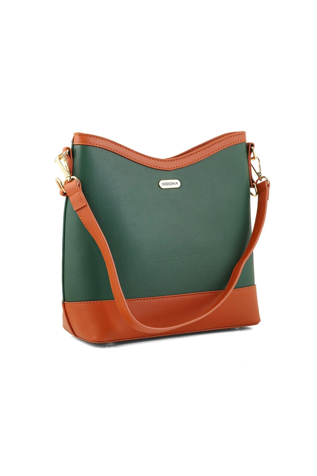 Bucket Hand Bags B15130-Green