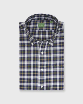 Button-Down Sport Shirt in Gordon Dress Tartan Poplin