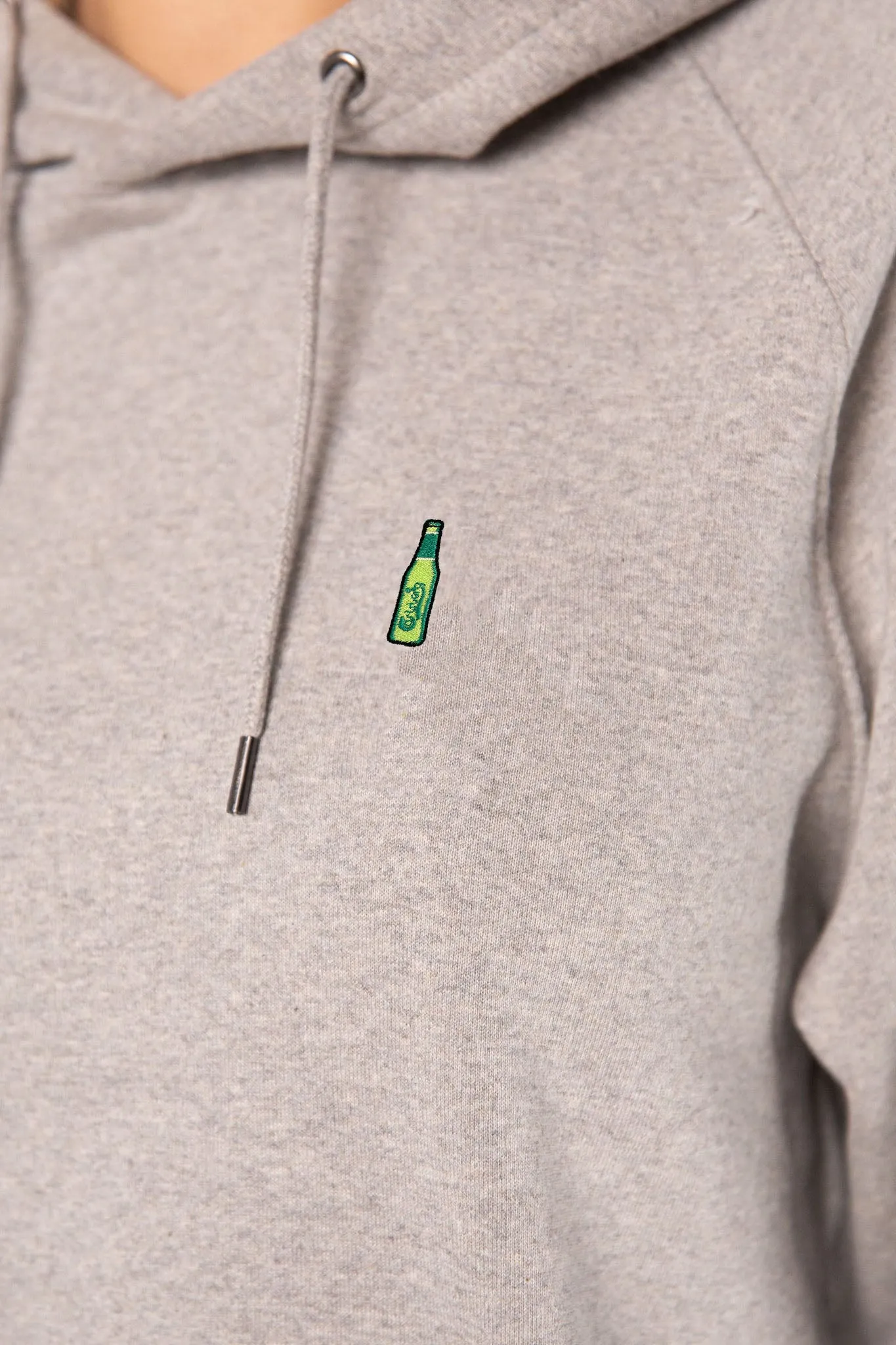 Carlsberg | Bestickter Bio-Baumwoll Frauen Hoodie