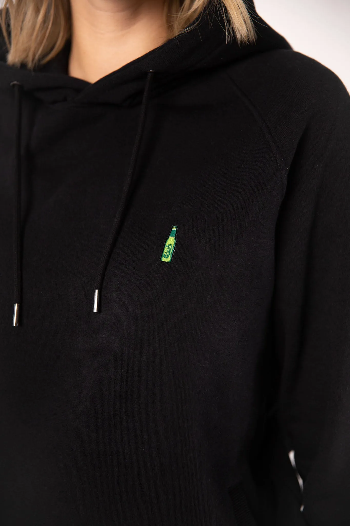 Carlsberg | Bestickter Bio-Baumwoll Frauen Hoodie