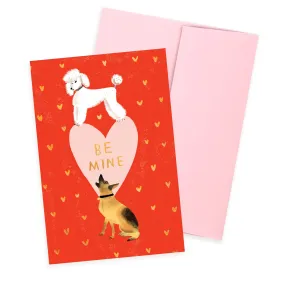 Carolyn Suzuki - PUPPY LOVE -  Valentine's Notecard