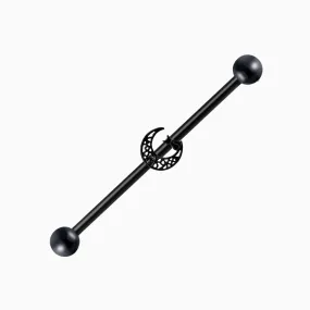 Cat & Moon Industrial Barbell