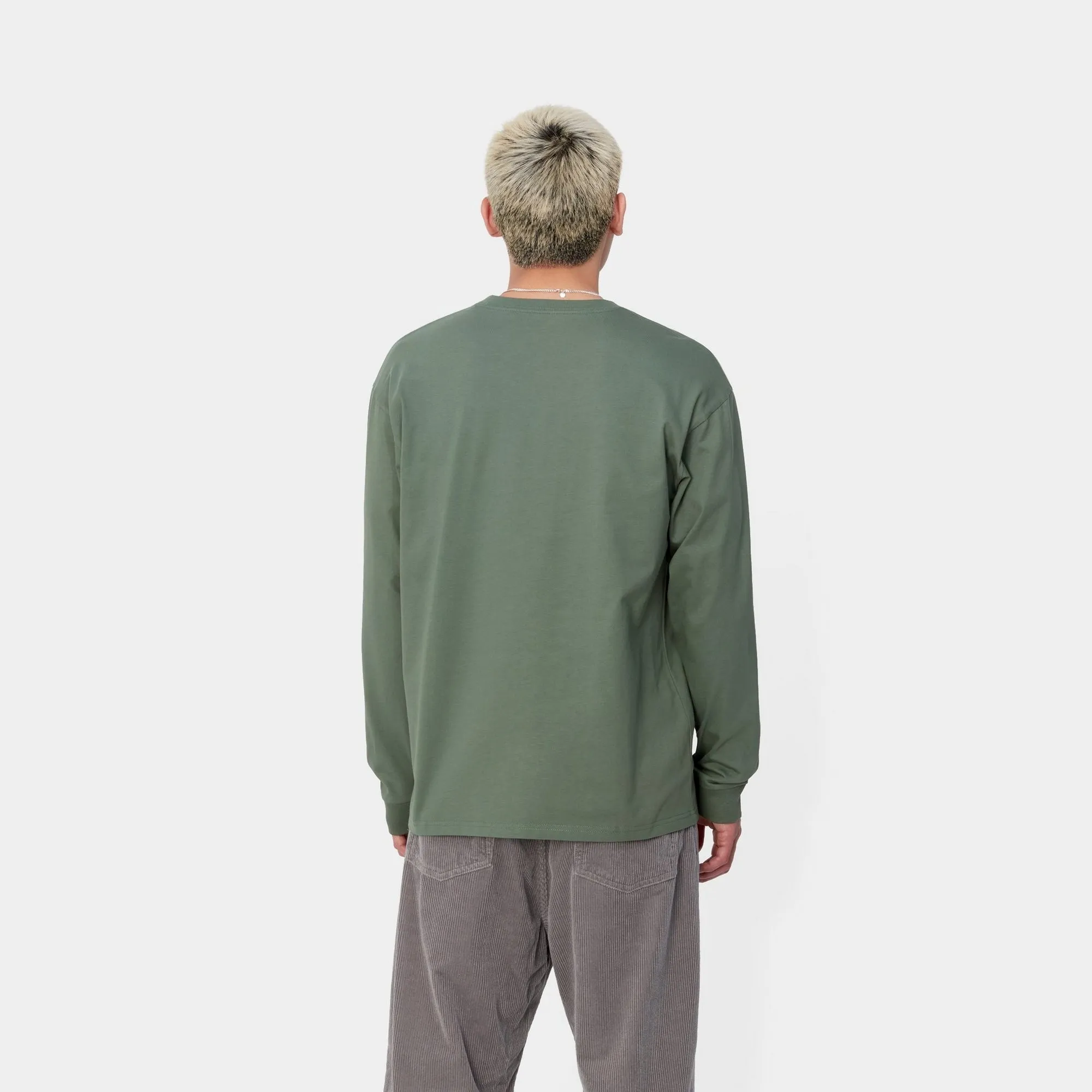 Chase Long Sleeve T-Shirt | Duck Green