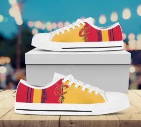 Cleveland Cavaliers Custom Lowtop, Basketball Custom Shoes, Sport Lowtop, Canvas Shoes, Canvas Lowtop, Unisex Shoes, Gift Birthday