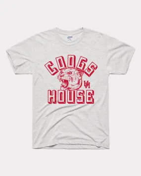 Coogs House UH Cougars Ash Grey T-Shirt