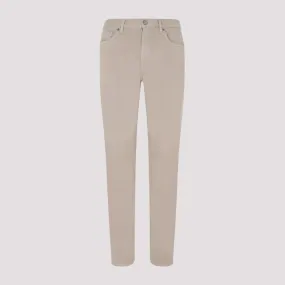 Cotton Stretch 5 Pocket | Taupe