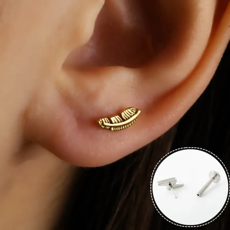 Cute Threadless Push Pin Labret Studs | 16g