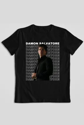 DAMON SALVATORE Graphic Printed T-shirt