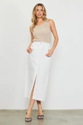 DANI TWILL SKIRT