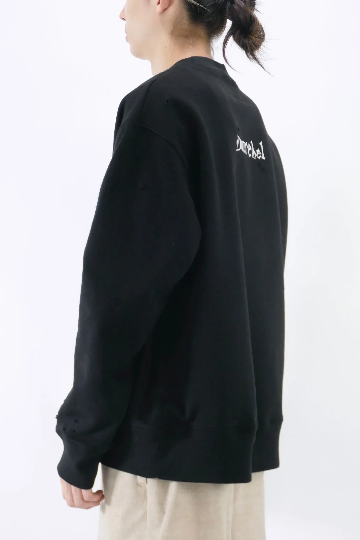 DOMREBEL Icon Crewneck - Black