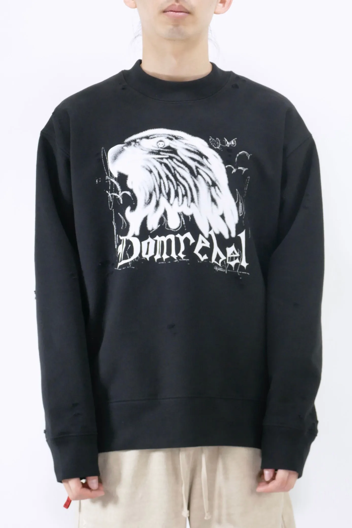 DOMREBEL Icon Crewneck - Black