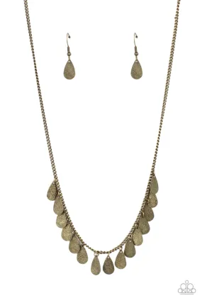 Eastern CHIME Zone - Brass Necklace